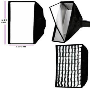 strip softbox with speedring